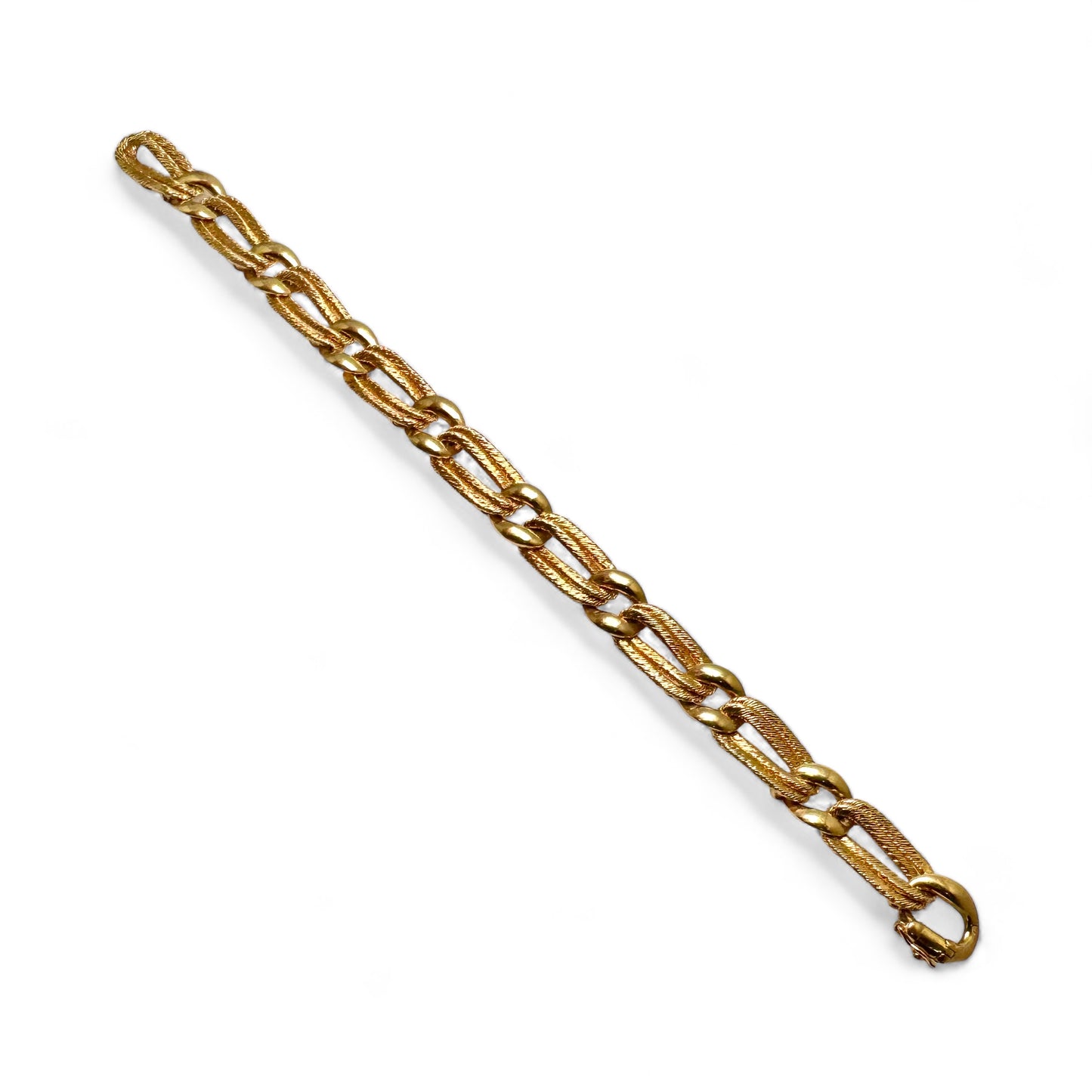 GEORGES LENFANT Rare bracelet en or jaune