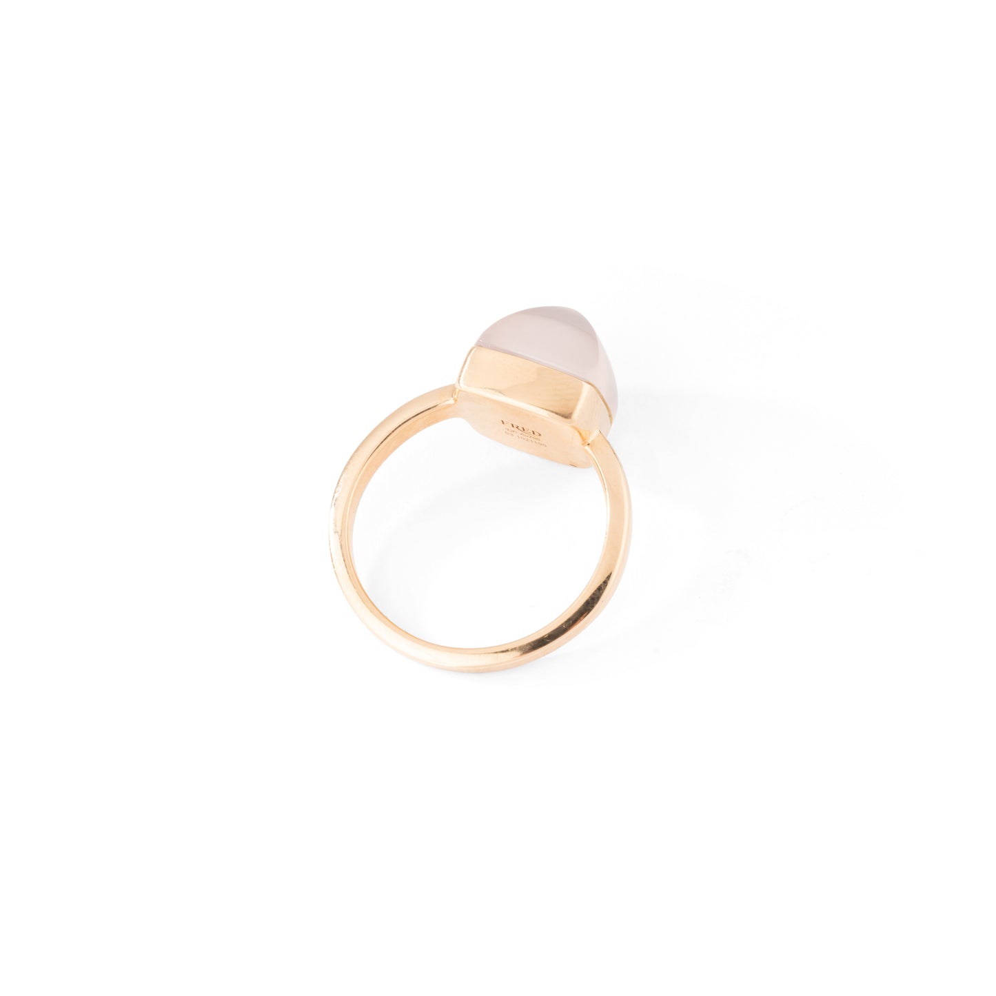 Bague Paine de Sucre en or rose signée FRED