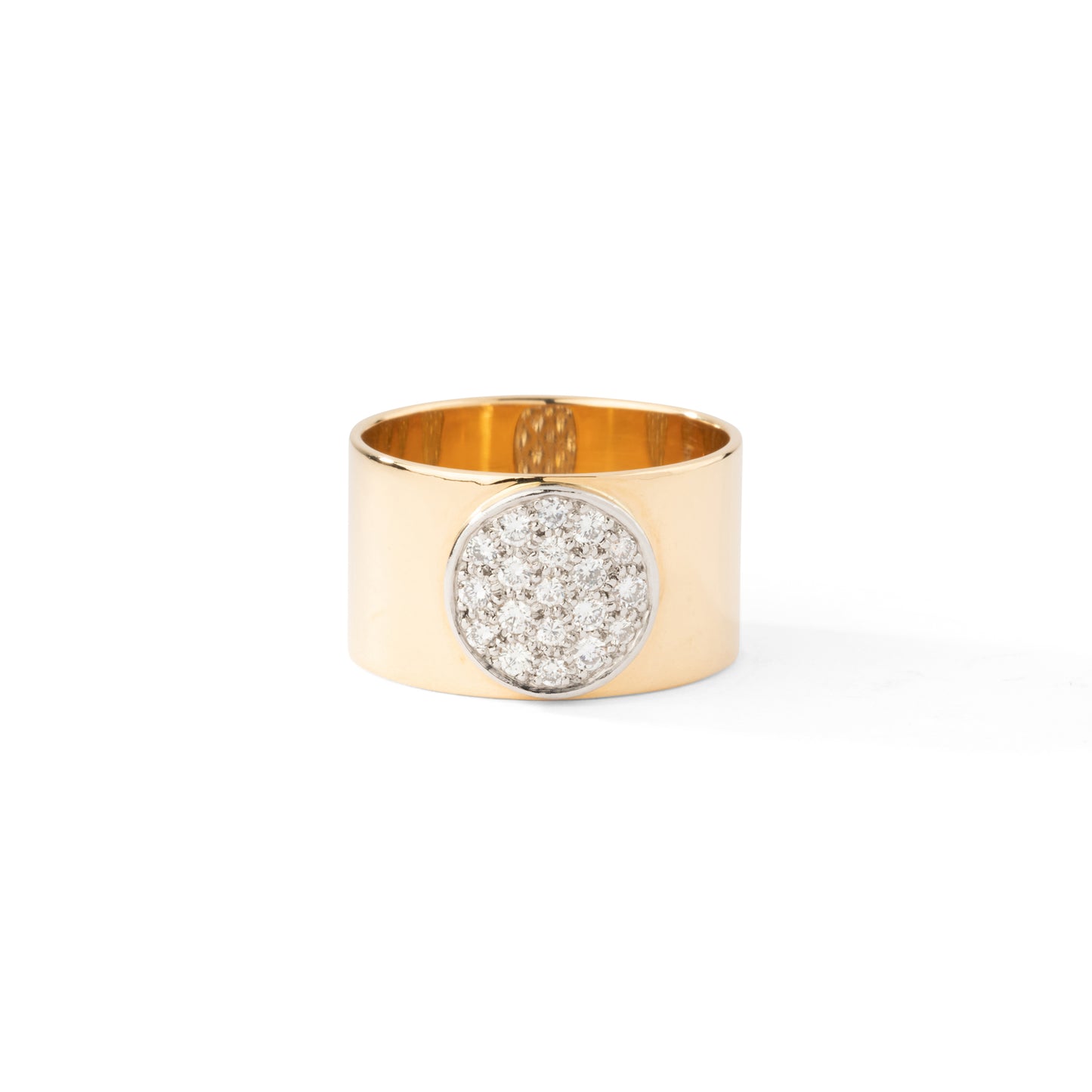 Bague Anthéa or jaune et diamants signée DINH VAN
