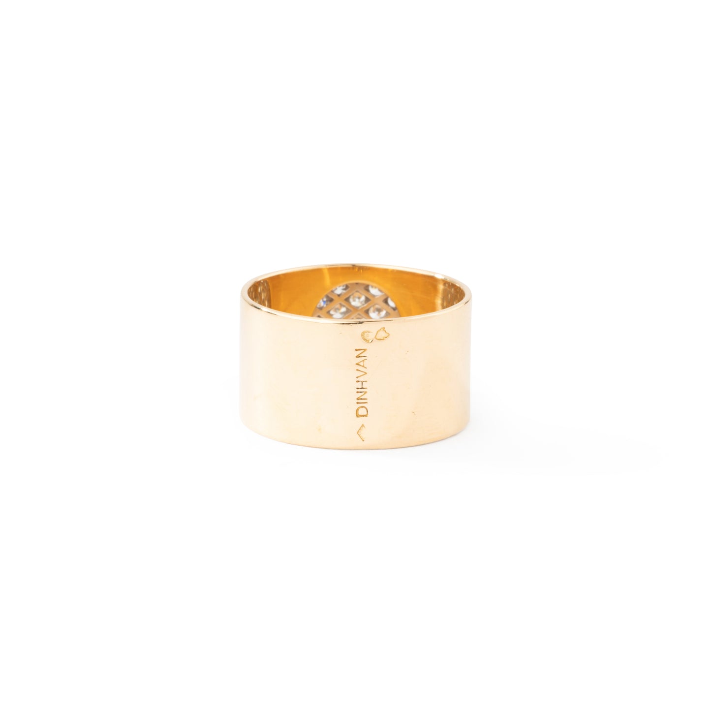 Bague Anthéa or jaune et diamants signée DINH VAN
