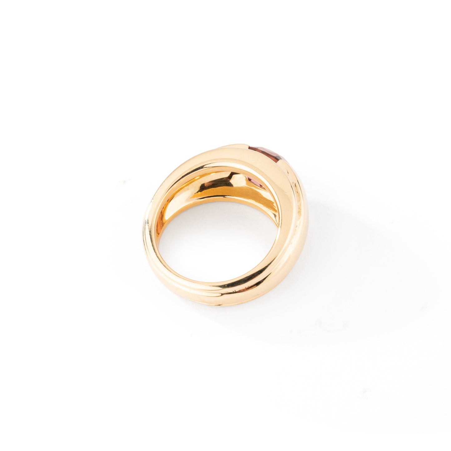 Vintage ring in yellow gold signed BOUCHERON.