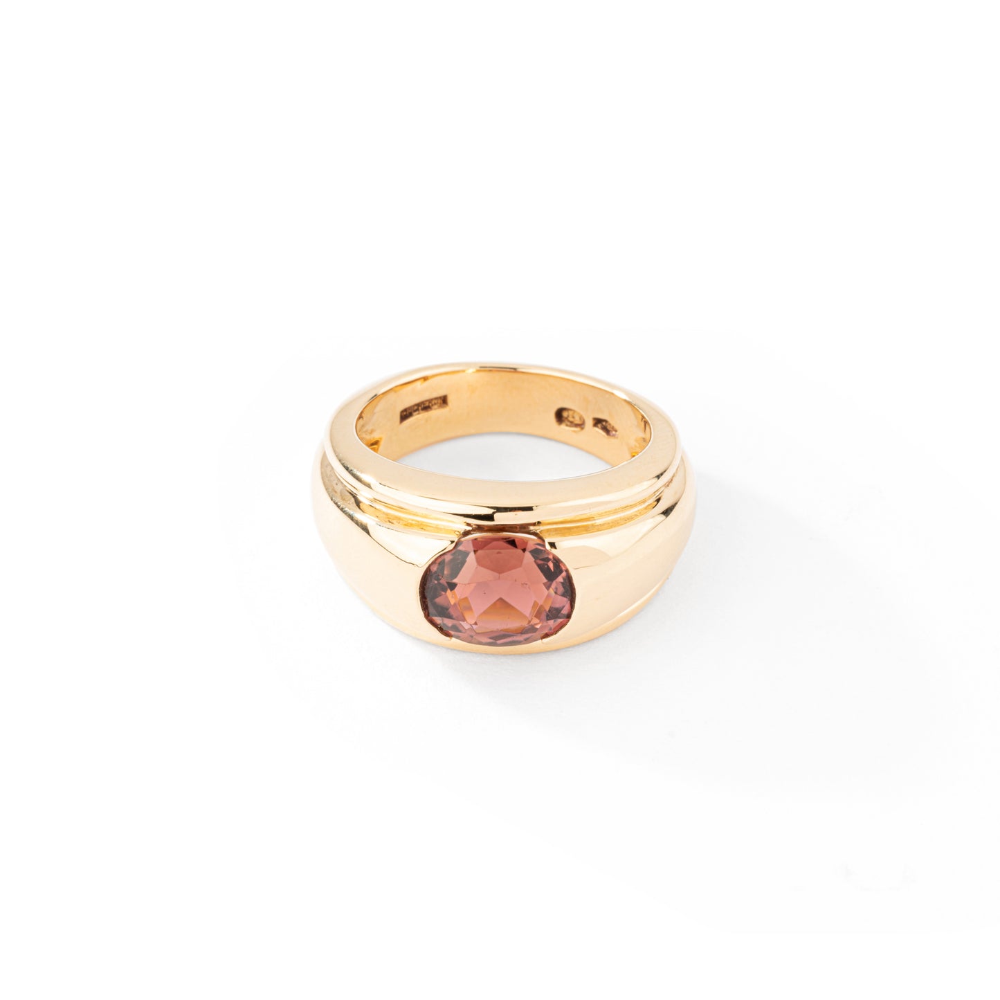 Vintage ring in yellow gold signed BOUCHERON.