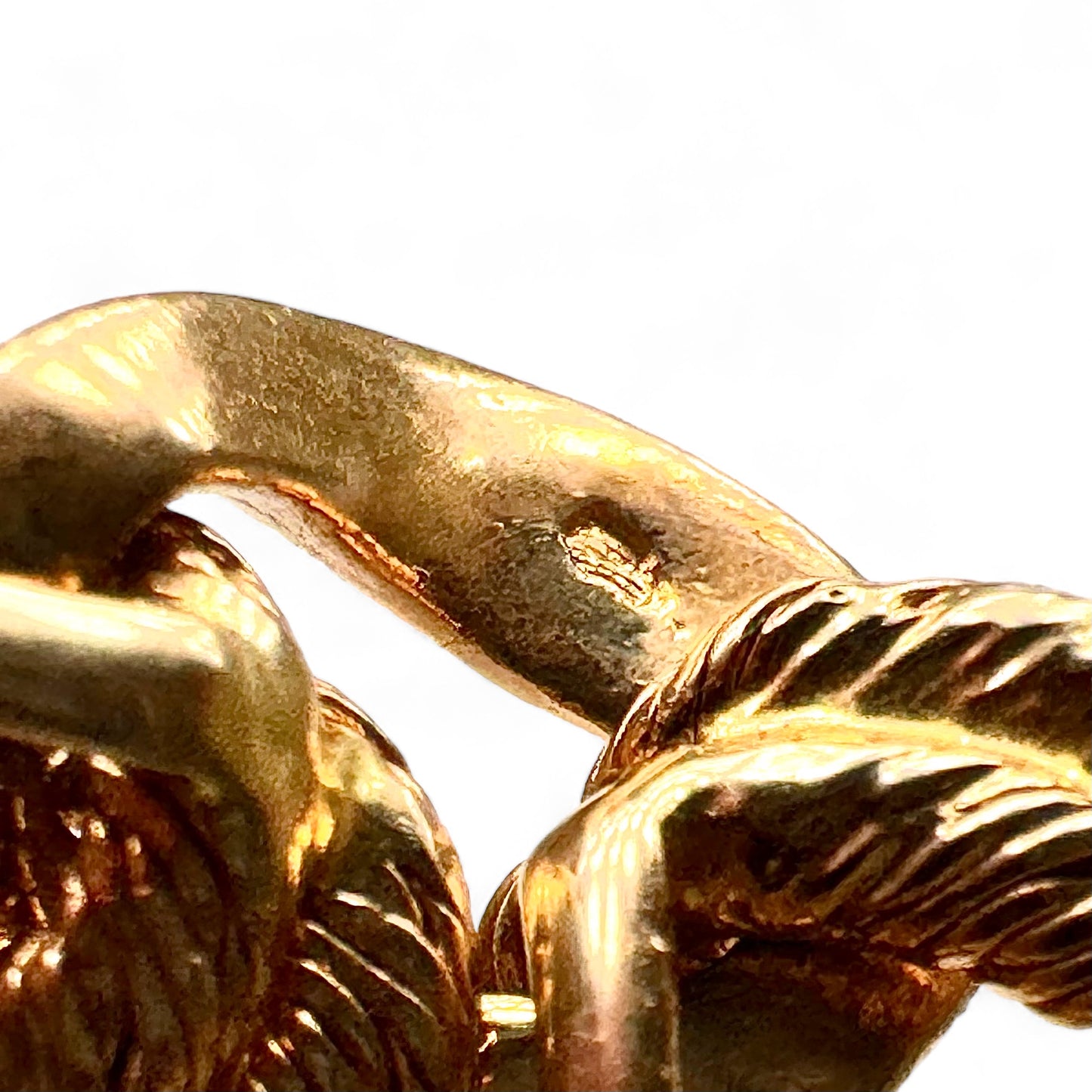 GEORGES LENFANT Rare bracelet en or jaune