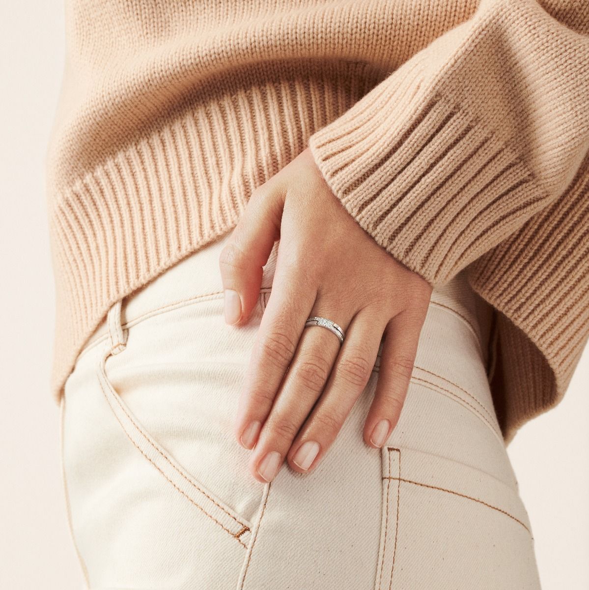 DINH VAN Bague Seventies petit modèle