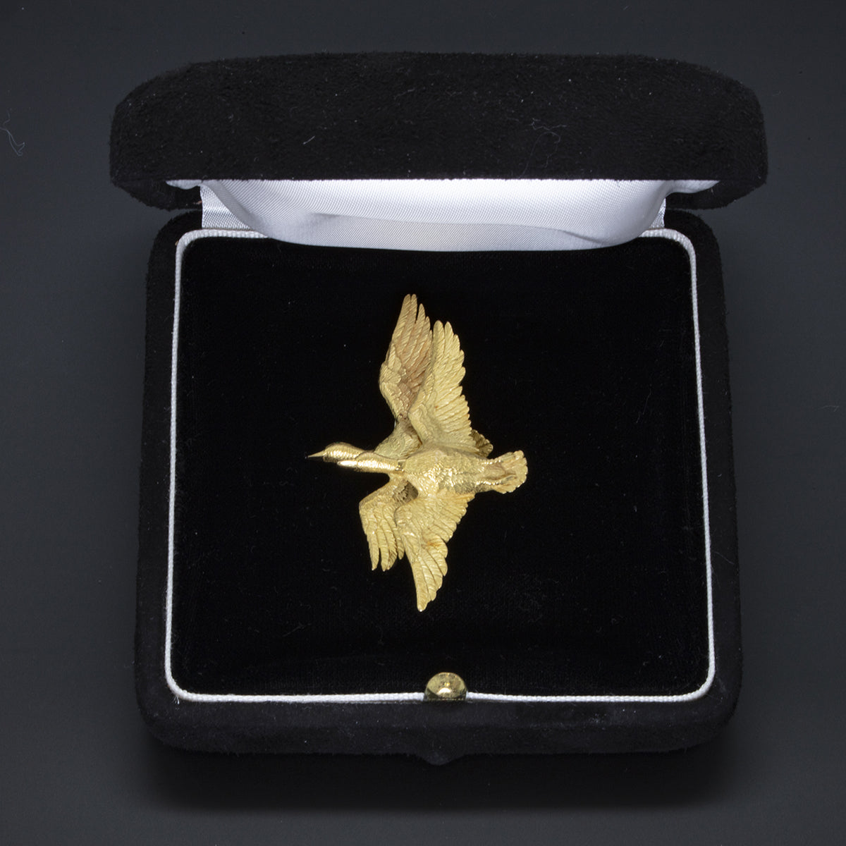 Broche « Canards » signée Hermès
