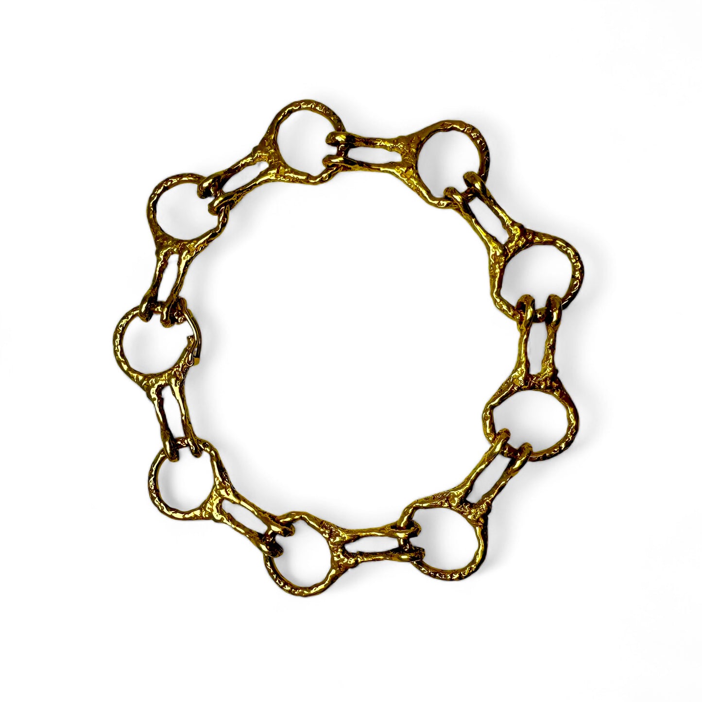 Bracelet « Mésopotamie » en or jaune d’après Georges BRAQUE