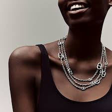 HERMÈS Collier FARANDOLE grand model 160 cm.