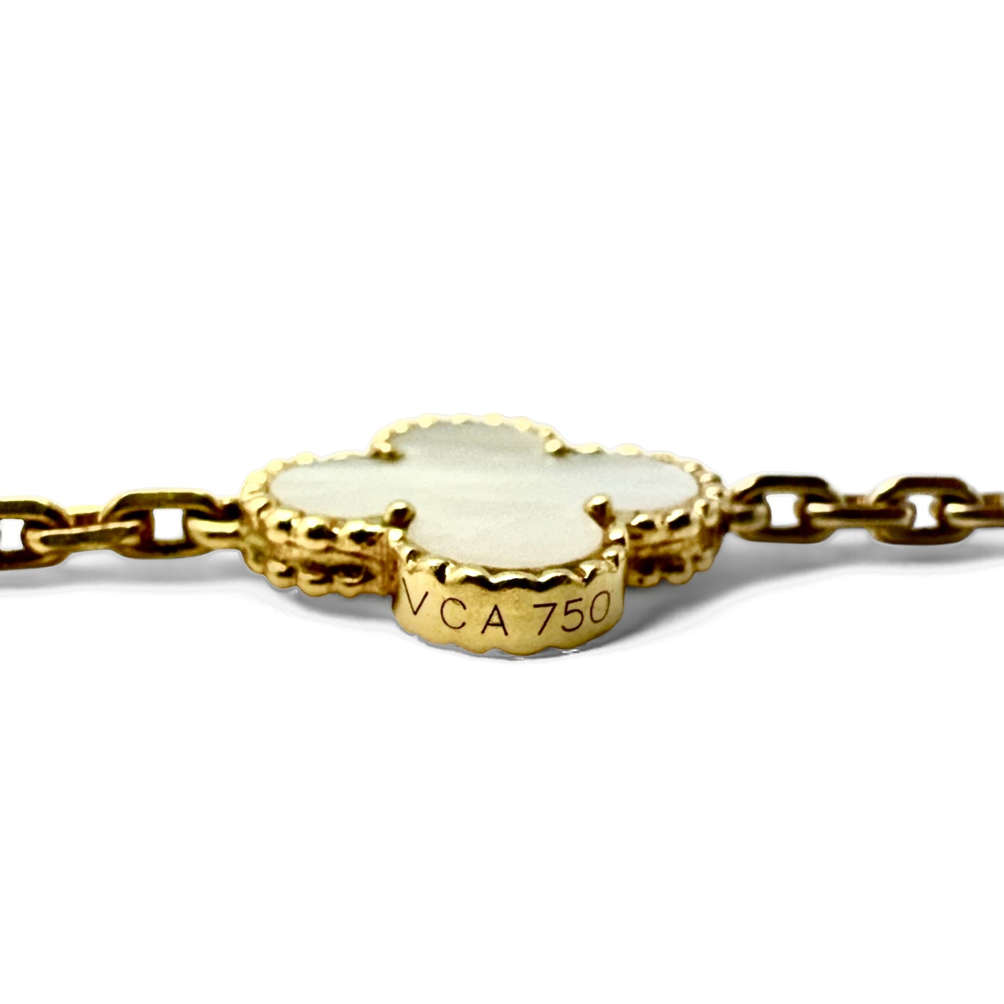 Van Cleef & Arpels Collier Vintage Alhambra 10 motifs