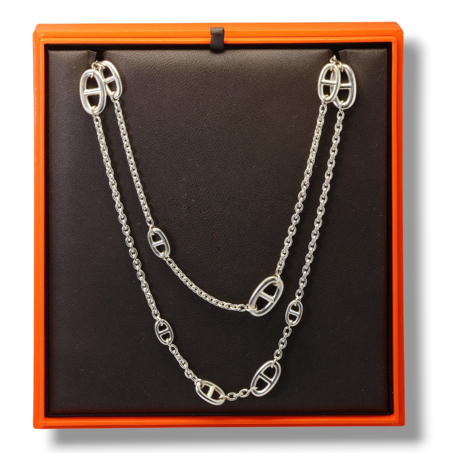 HERMÈS Collier FARANDOLE grand model 160 cm.