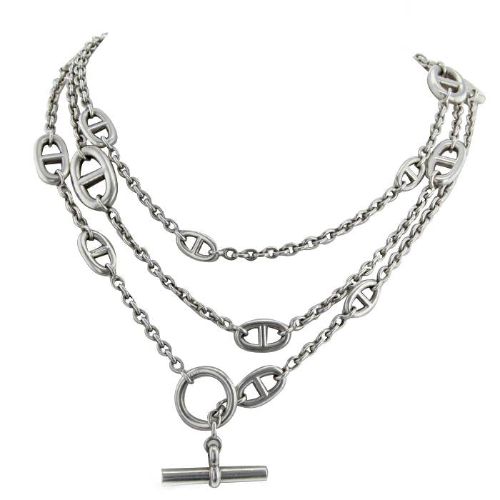 HERMÈS Collier FARANDOLE grand model 160 cm.