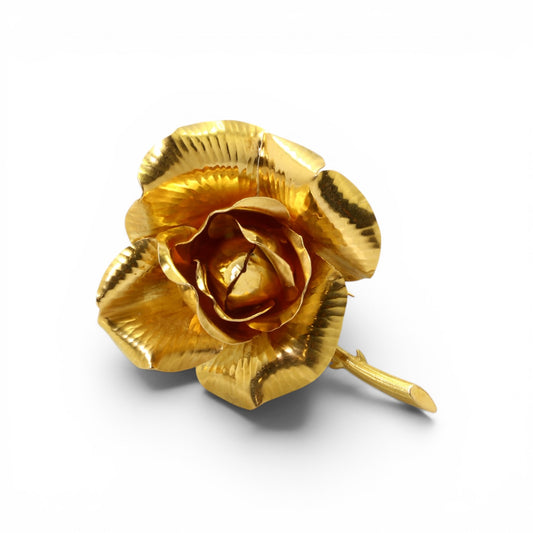 GEORGES LENFANT Broche Rose